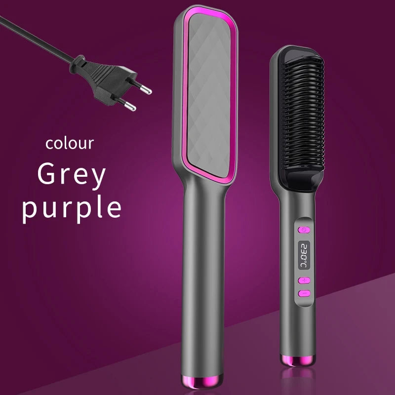 Multifunctional Hair Straightening Brush