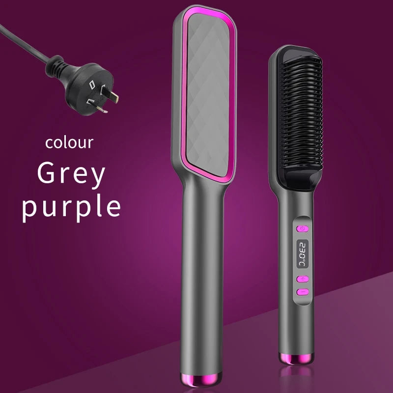 Multifunctional Hair Straightening Brush