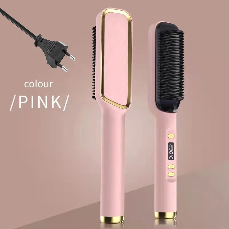 Multifunctional Hair Straightening Brush