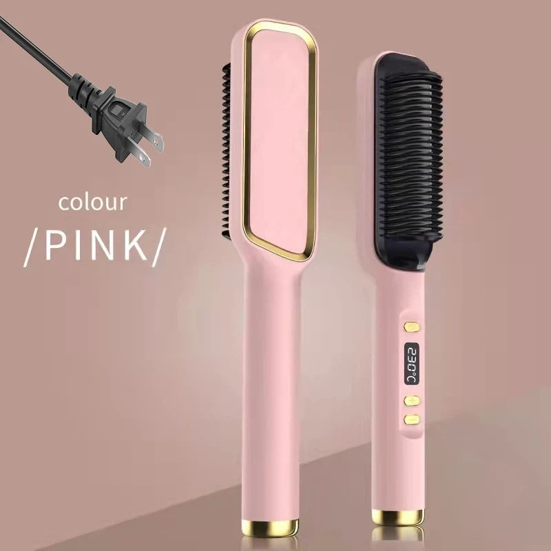 Multifunctional Hair Straightening Brush