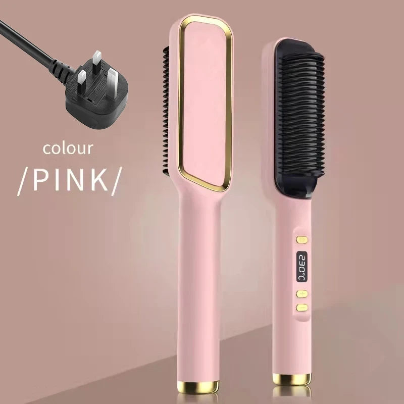 Multifunctional Hair Straightening Brush